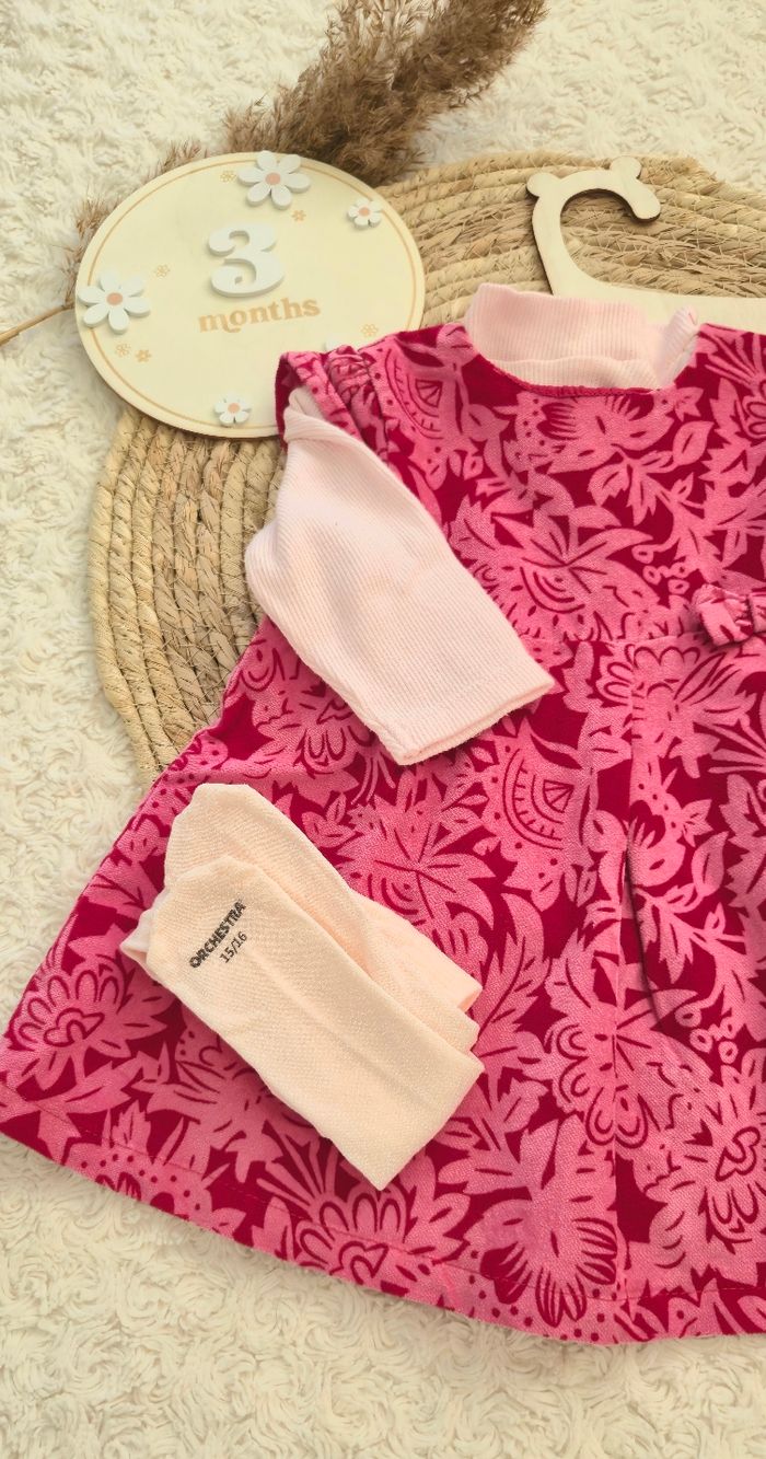 Ensemble robe, sous-pull et collants - photo numéro 5