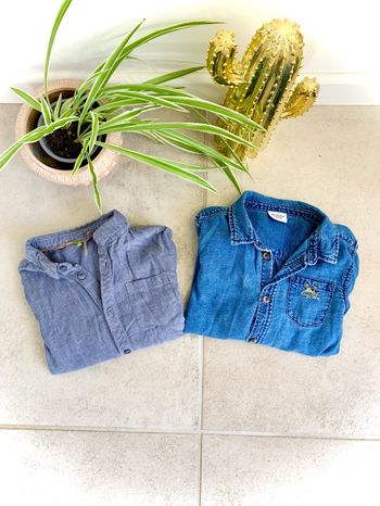 Lot de 2 chemises 5 ans