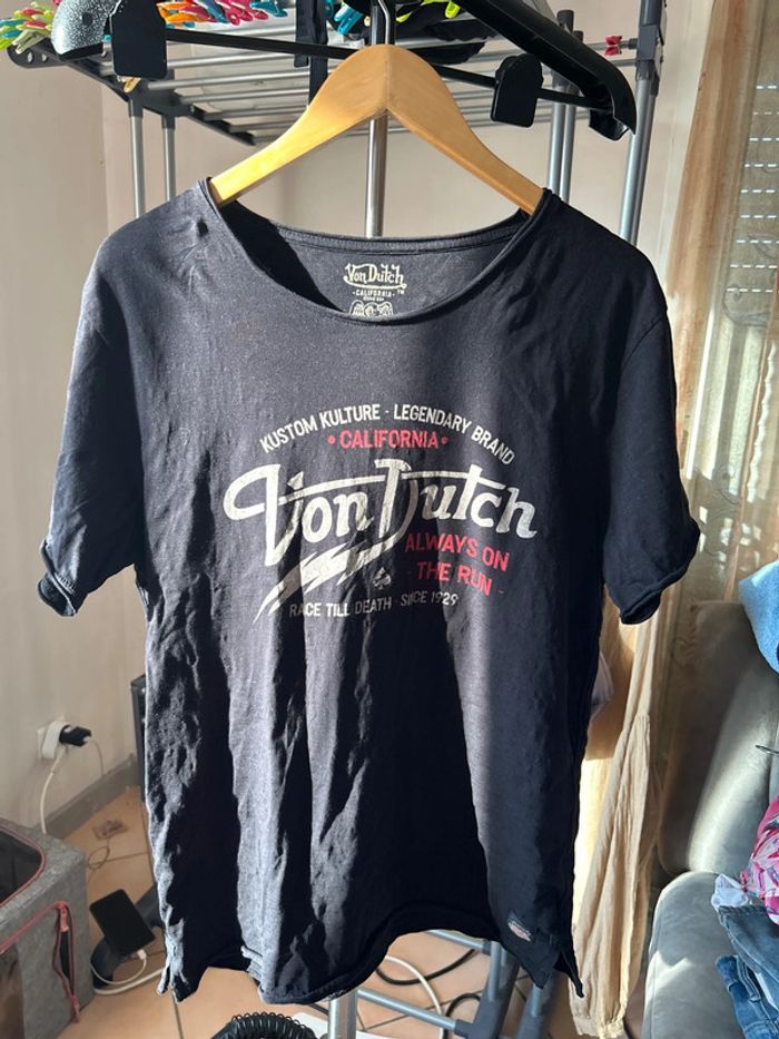 Teeshirt noir Von Dutch