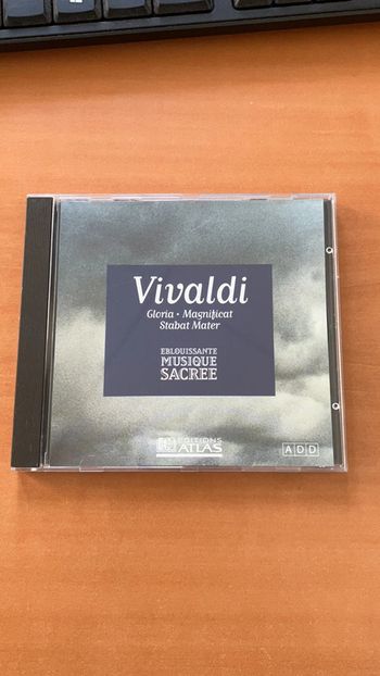 CD. Vivaldi. Gloria. Magnificat Stabat Mater.