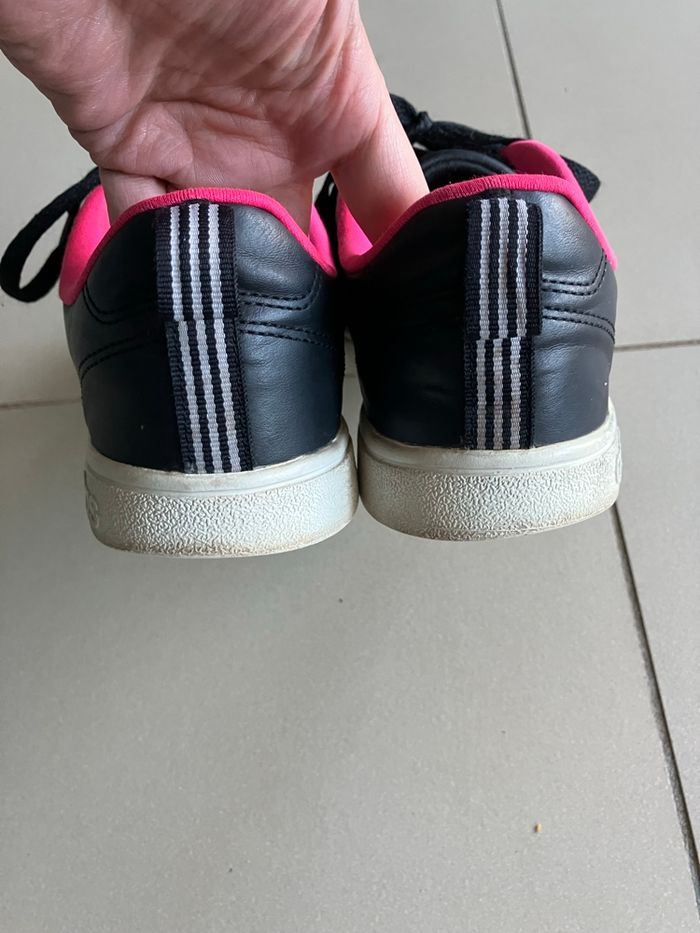 Baskets adidas pointure 38 noire et rose - photo numéro 8