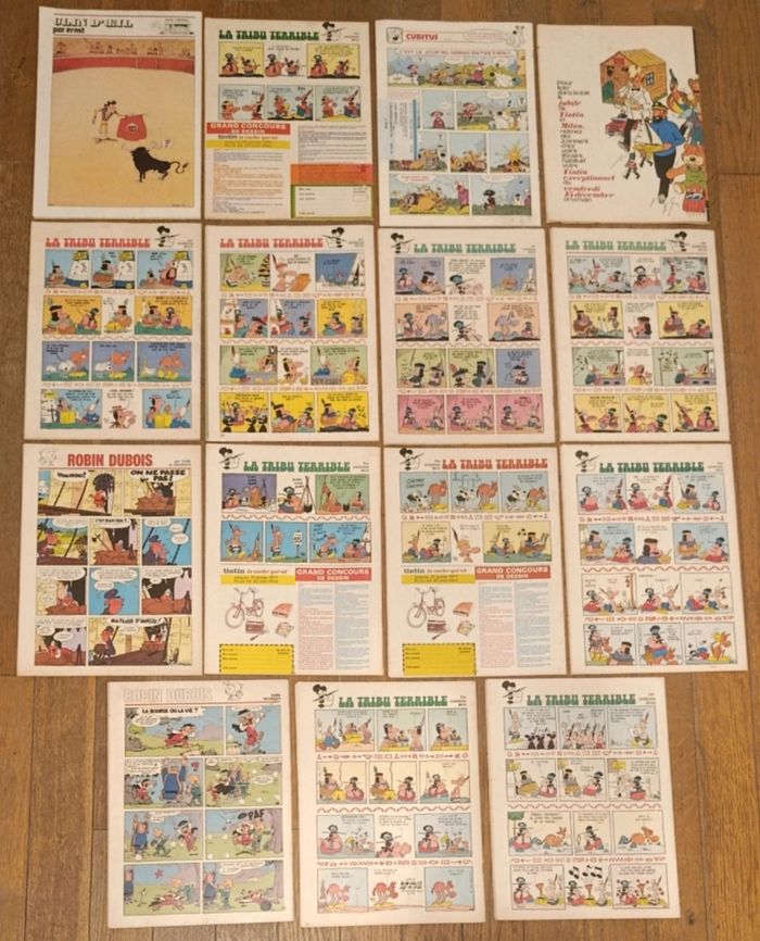 Lot de 15 anciens magazines Tintin vintage - photo numéro 2