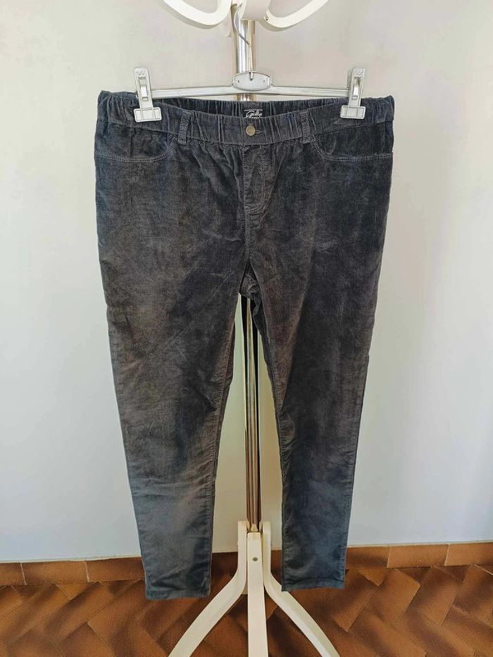 pantalon velours élastique 46/48
