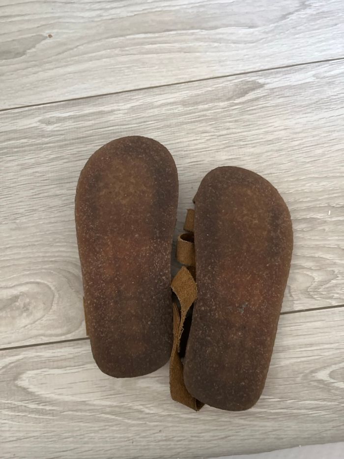 Sandales Zara cuir et daim B - photo numéro 4