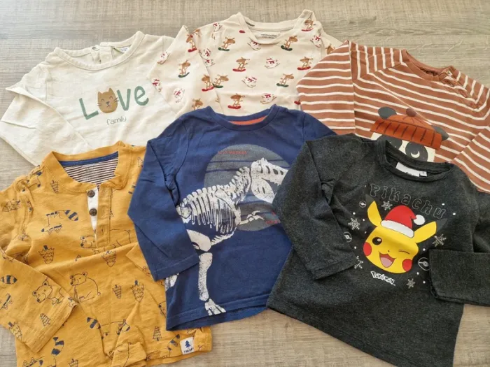 Lot de 6 haut ML 24 mois