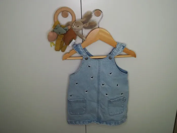 Salopette en jeans Disney fille 9mois