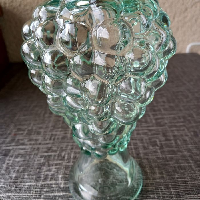 Carafe à vin en verre forme de raisin vintage 260411 - photo numéro 7