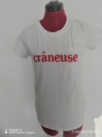T shirt brode