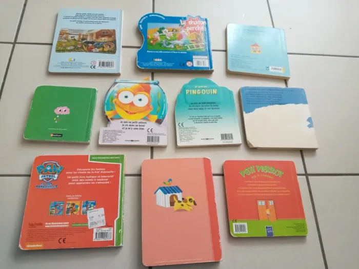 Lot de 10 livres enfant cartonné - photo numéro 2