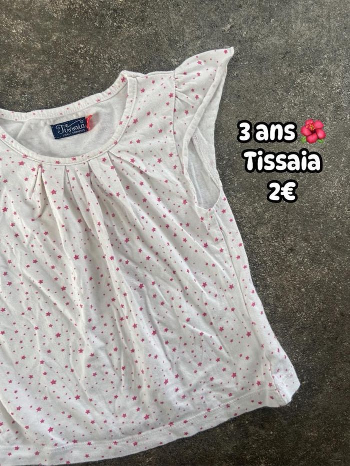 T-shirt 🌺 3 ans 🌺 Tissaia