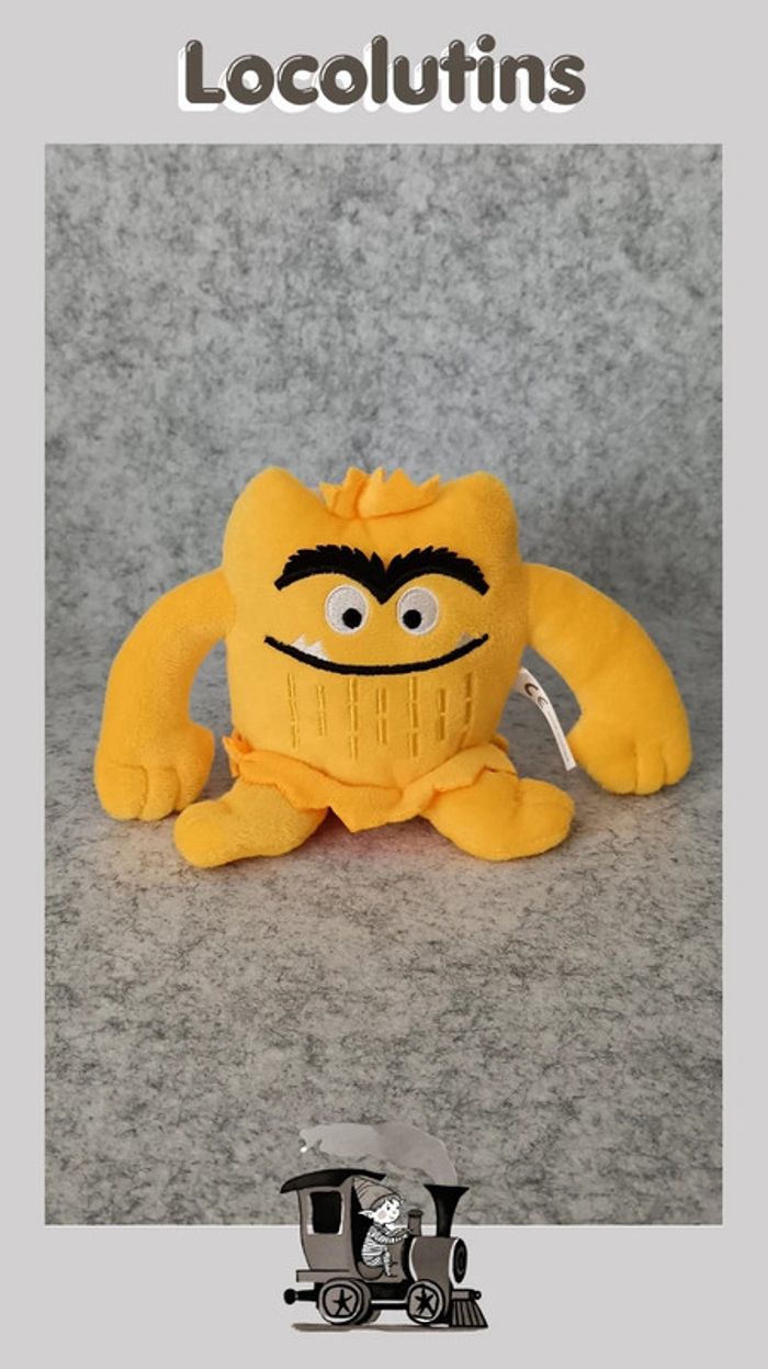 🚂 Peluche la couleur des émotions - joie - photo numéro 2