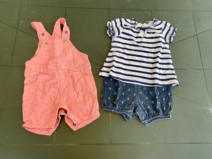 Lot de vêtements été fille 3 mois - photo numéro 3