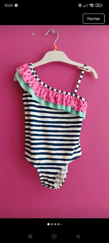 Maillot de bain Primark 5/6 ans b1 