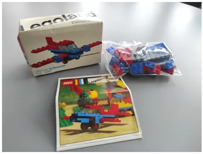 Set Lego 609 Aeroplane La Redoute Version E02