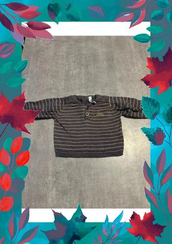 Pull gemo taille 3 mois