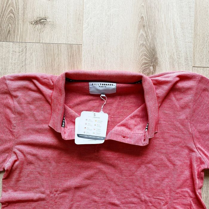 Bill Tornade Paris Polo Col V High Risk Red Exclusive Collection Homme French Touch (L) - photo numéro 7
