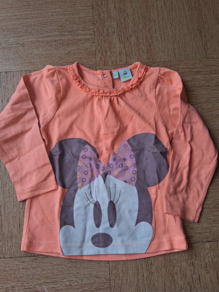 Tee shirt manche longue Minnie