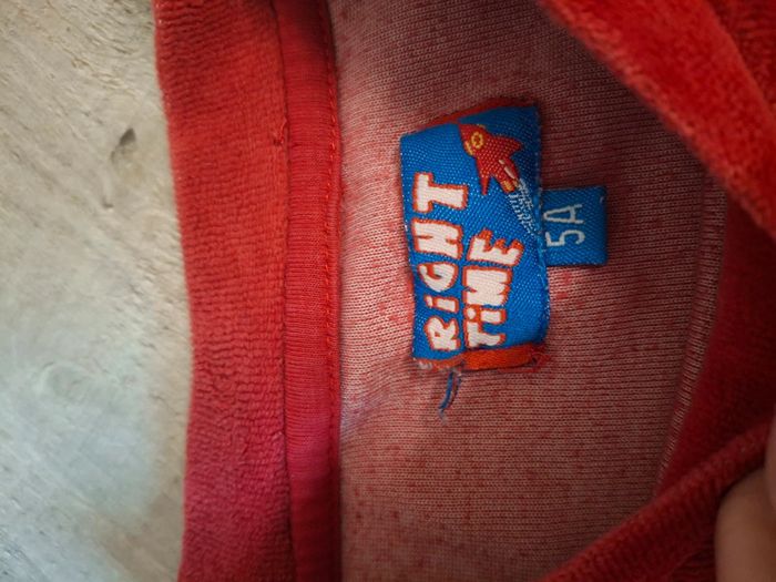 Haut de pyjama velours pull 5 ans - photo numéro 2