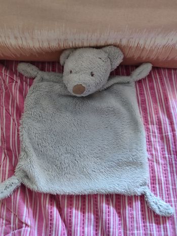Doudou ours gris simba