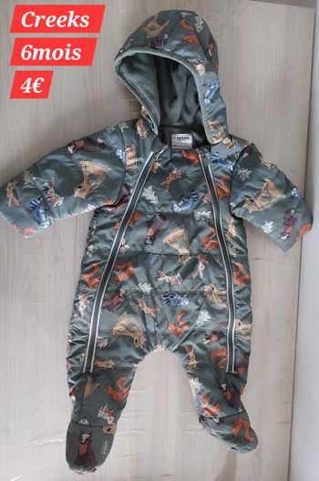 Combinaison bébé garçon 6mois