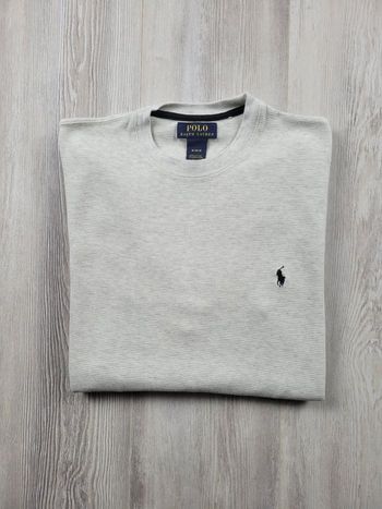 Polo Ralph Lauren blanc/beige Taille M, excellent etat