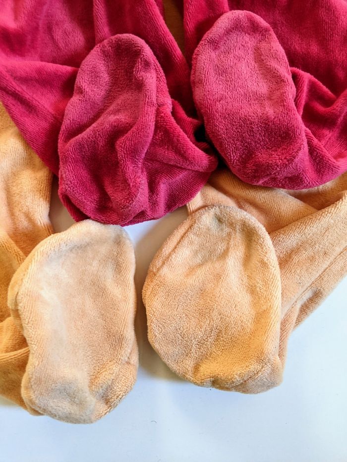 Lot de 2 pyjamas grenouillères dors bien velours mixte 18 mois 81 cm - photo numéro 4