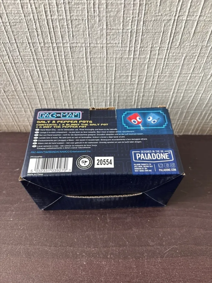 set sel et poivre pac-man neuf - photo numéro 3