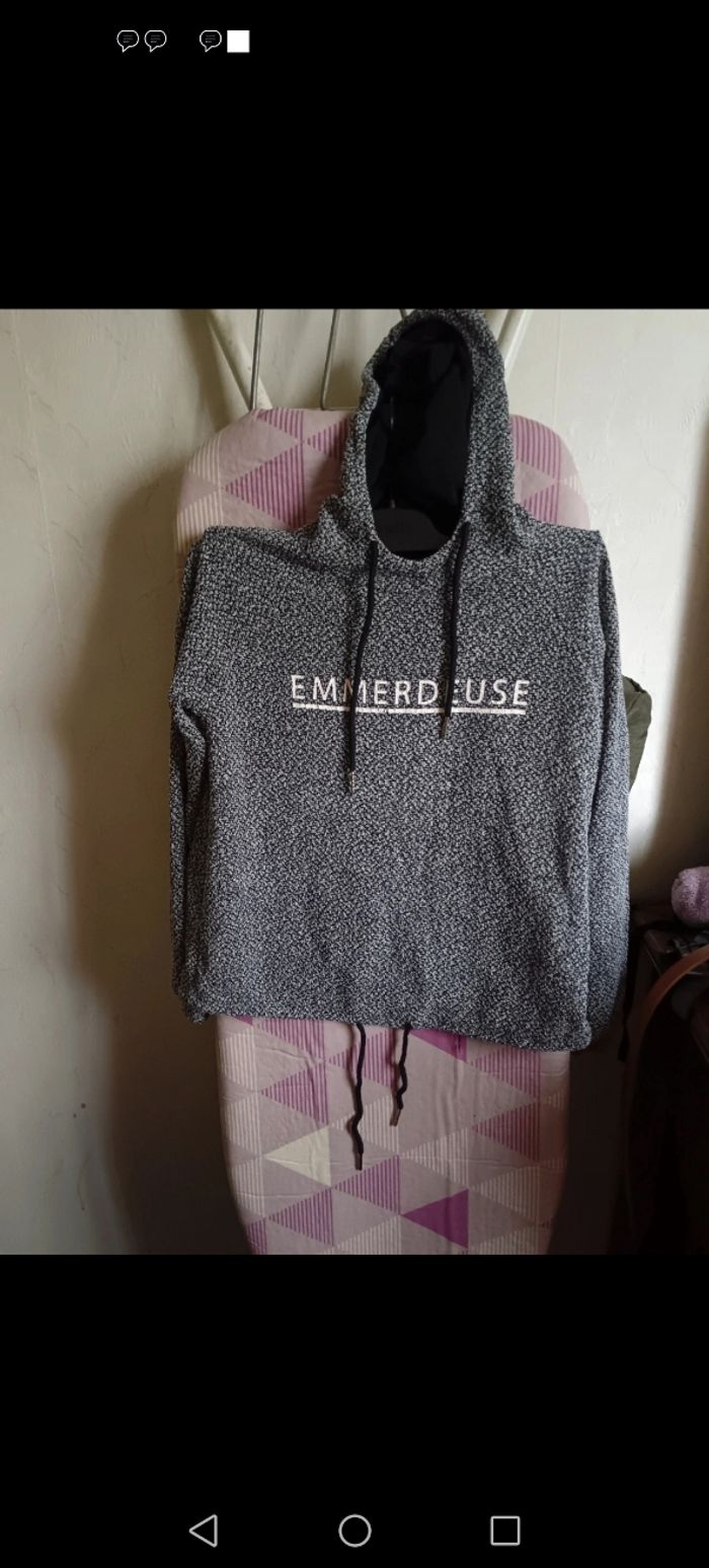 Pull à capuche