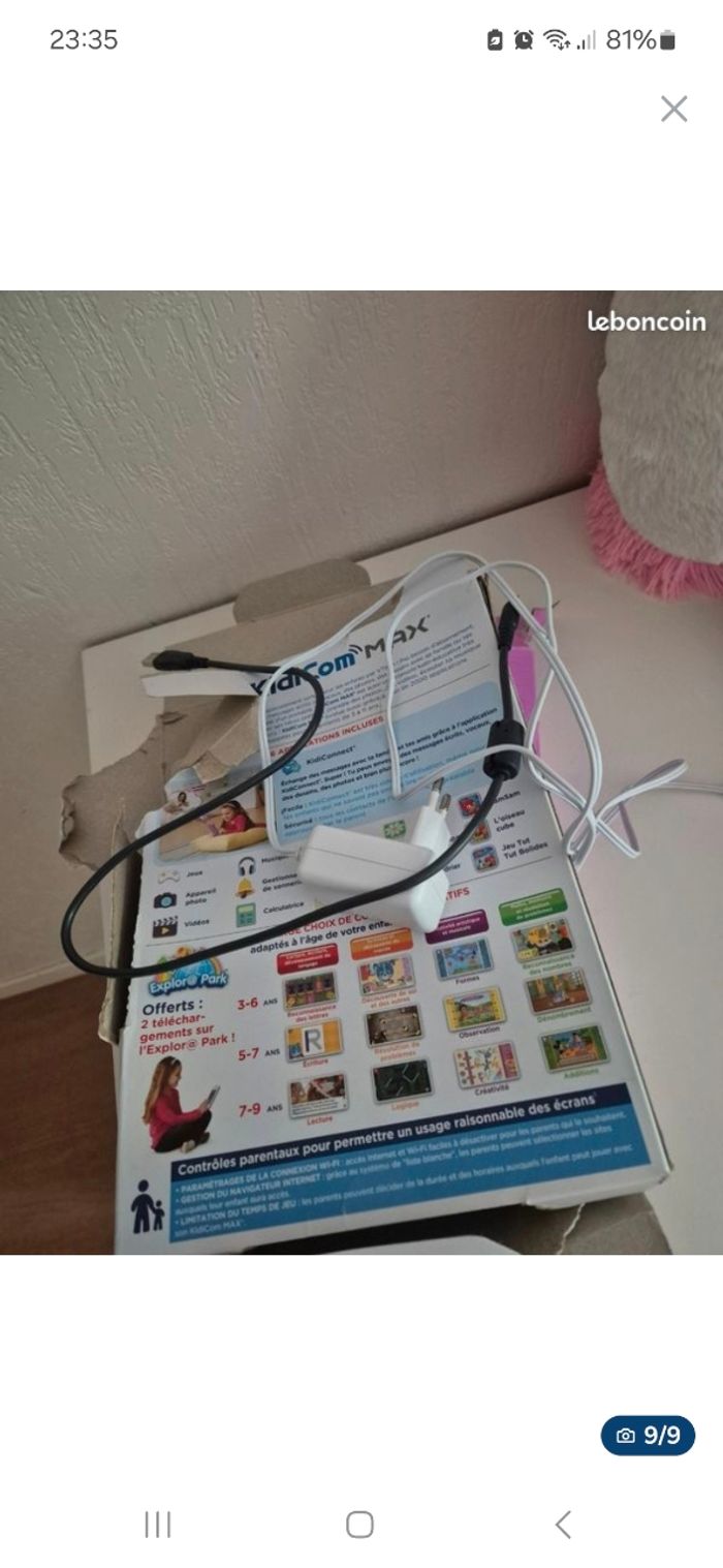 Tablette vtech kidicom max - photo numéro 9