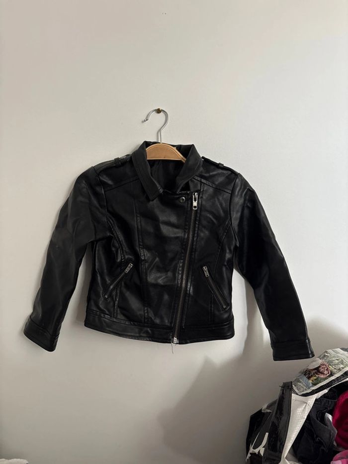 Veste en simili cuir