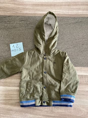 Veste kaki 12 mois