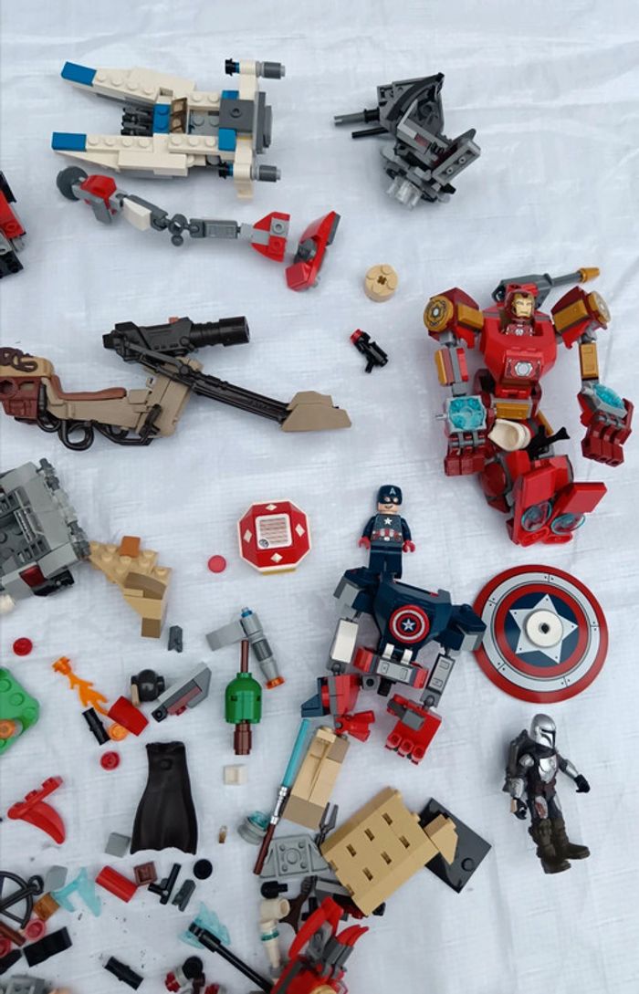 Lego Star Wars, Ironman, Capitaine America - photo numéro 6
