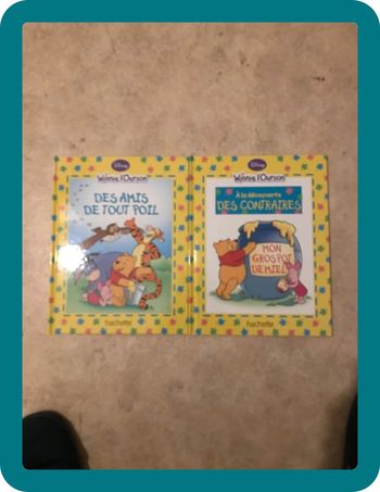 Livre winnie l ourson à la pièce