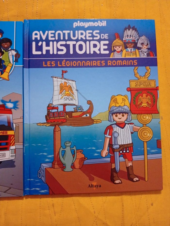 Lot de 3 livres Playmobil thèmes historiques - photo numéro 5