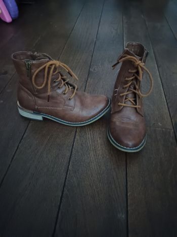 Bottines marron