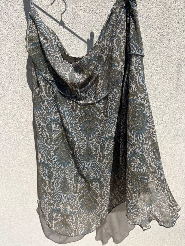 Jupe legere imprimé baroque y2k - cute print skirt bohemian vibe - photo numéro 10
