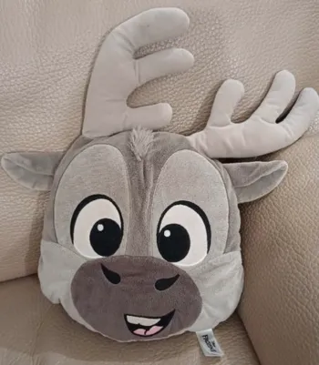 Grand Coussin sven reine des neiges