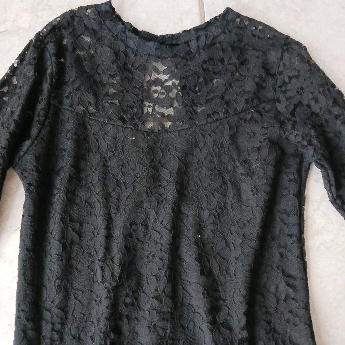 Robe dentelle taille 40 / l sans nom - photo numéro 2