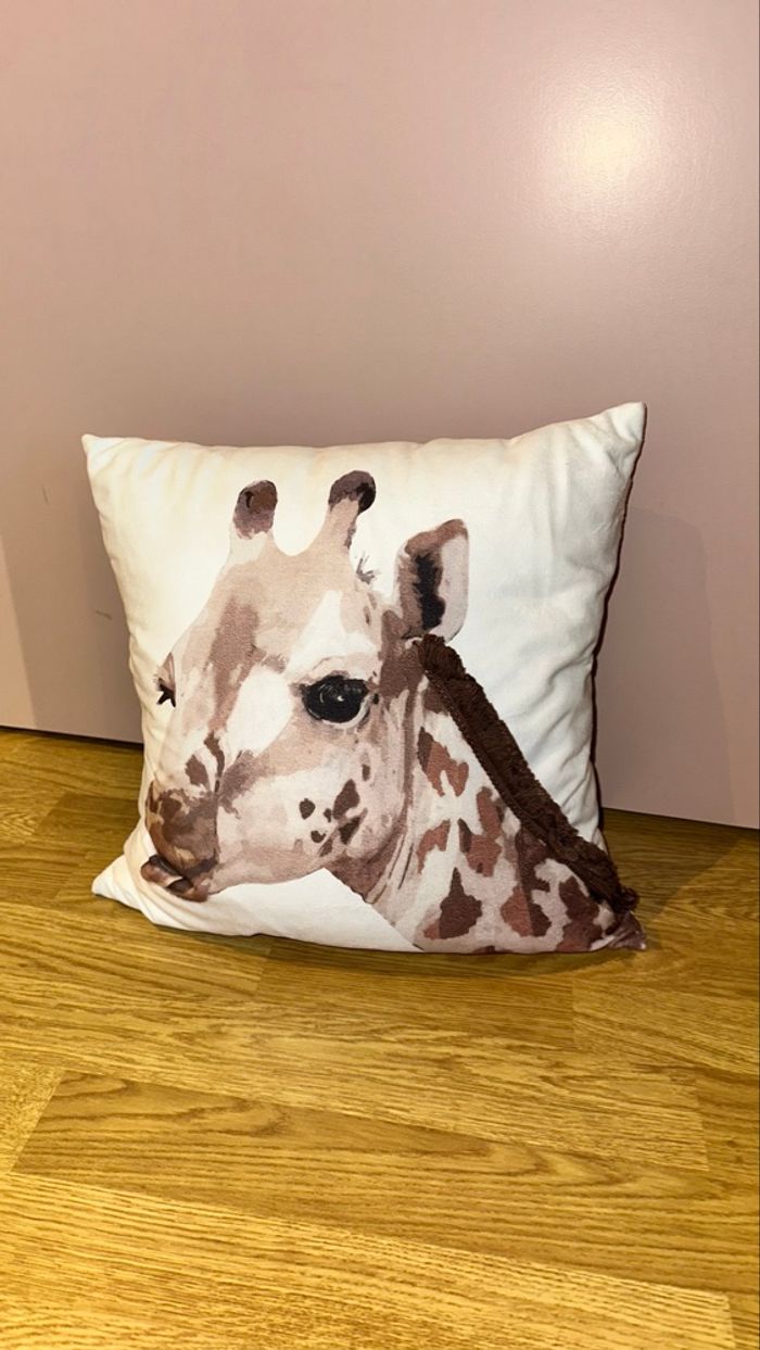 Coussin / oreiller girafe Atmosphera neuf