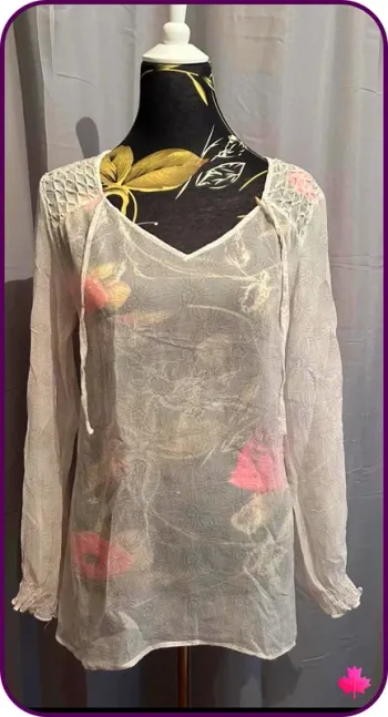 🌷blouse transparente 🌷