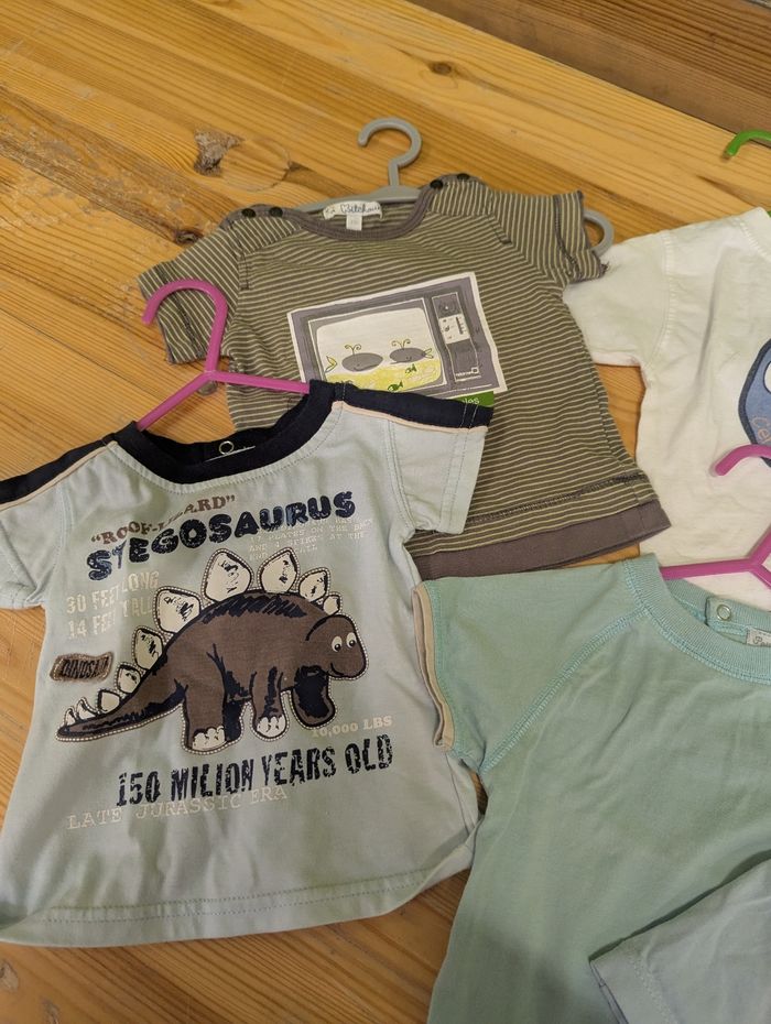 Lot 6 t-shirts 3 mois - photo numéro 4