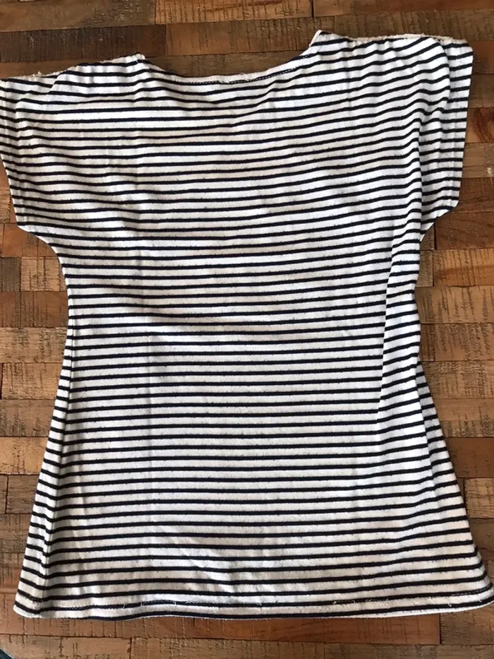Tee shirt marinière - photo numéro 3