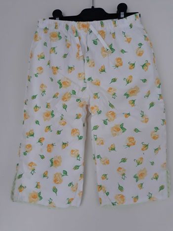 Pantalon d'été 2 ans " à l'heure anglaise "