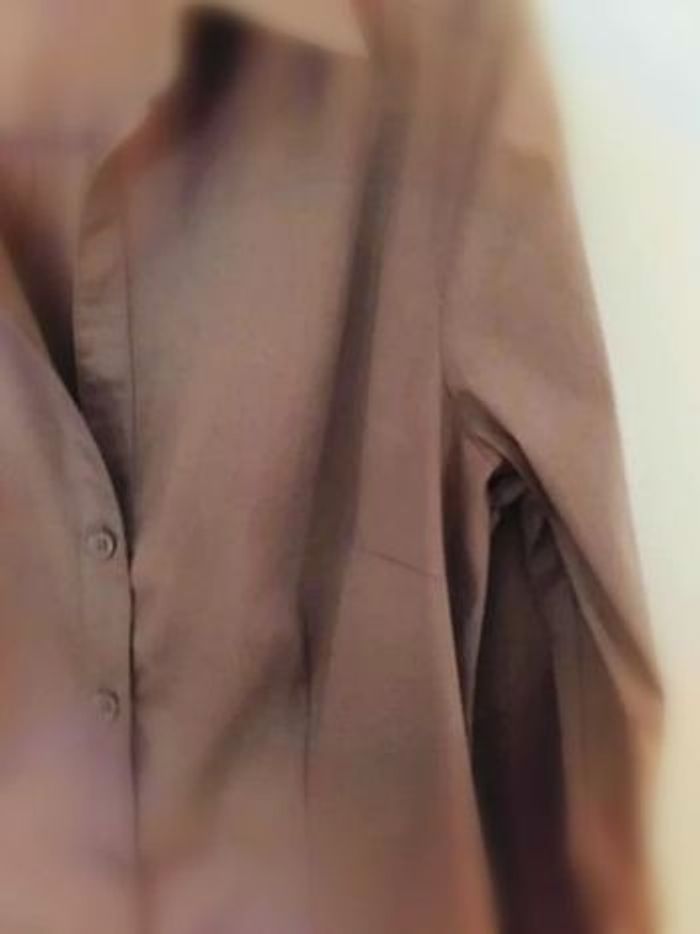Chemisier  Taille  34 H&M marron - photo numéro 4