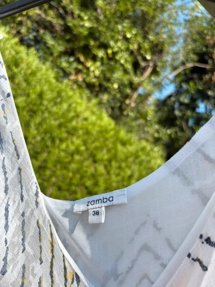 Robe évasée à imprimé – Marque Zamba - photo numéro 3