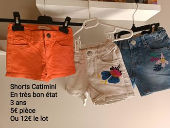 Shorts fille
