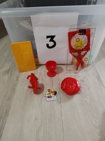 Figurine McDonald's Ronald ×6.