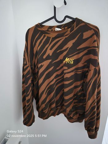 Sweat tajine banane taille S allaitement milk allaiter maternité grossesse