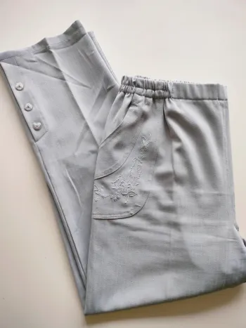 Pantalon fluide gris T5