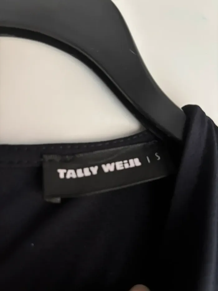 Haut bleu marine Tally Weijl - photo numéro 2